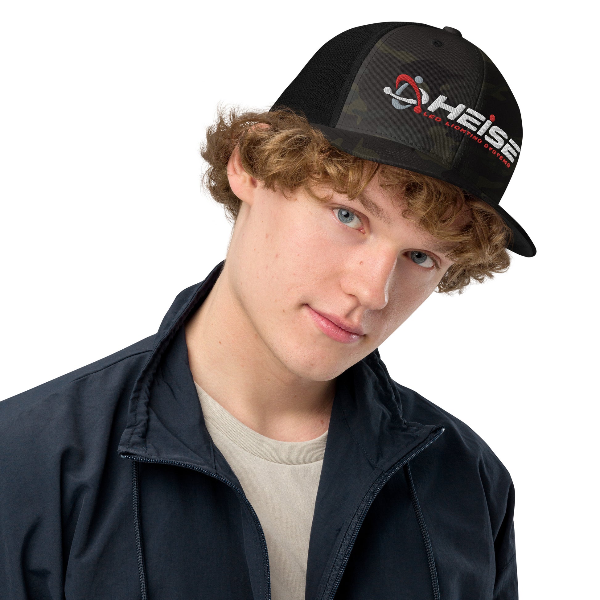 Heise-Closed-back trucker cap