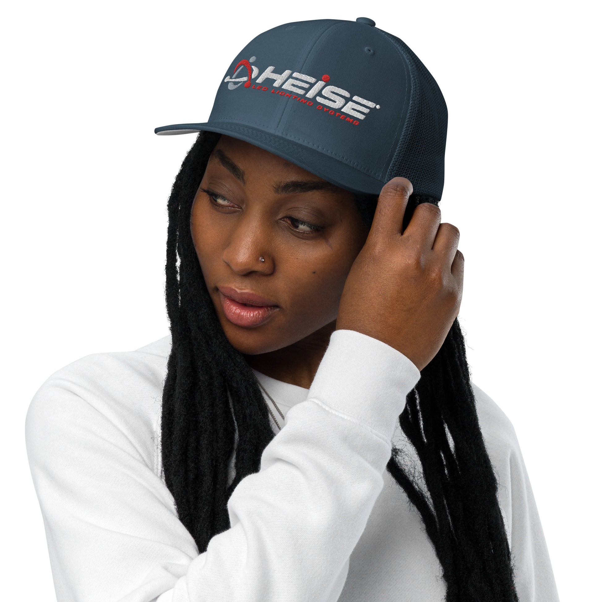 Heise-Closed-back trucker cap
