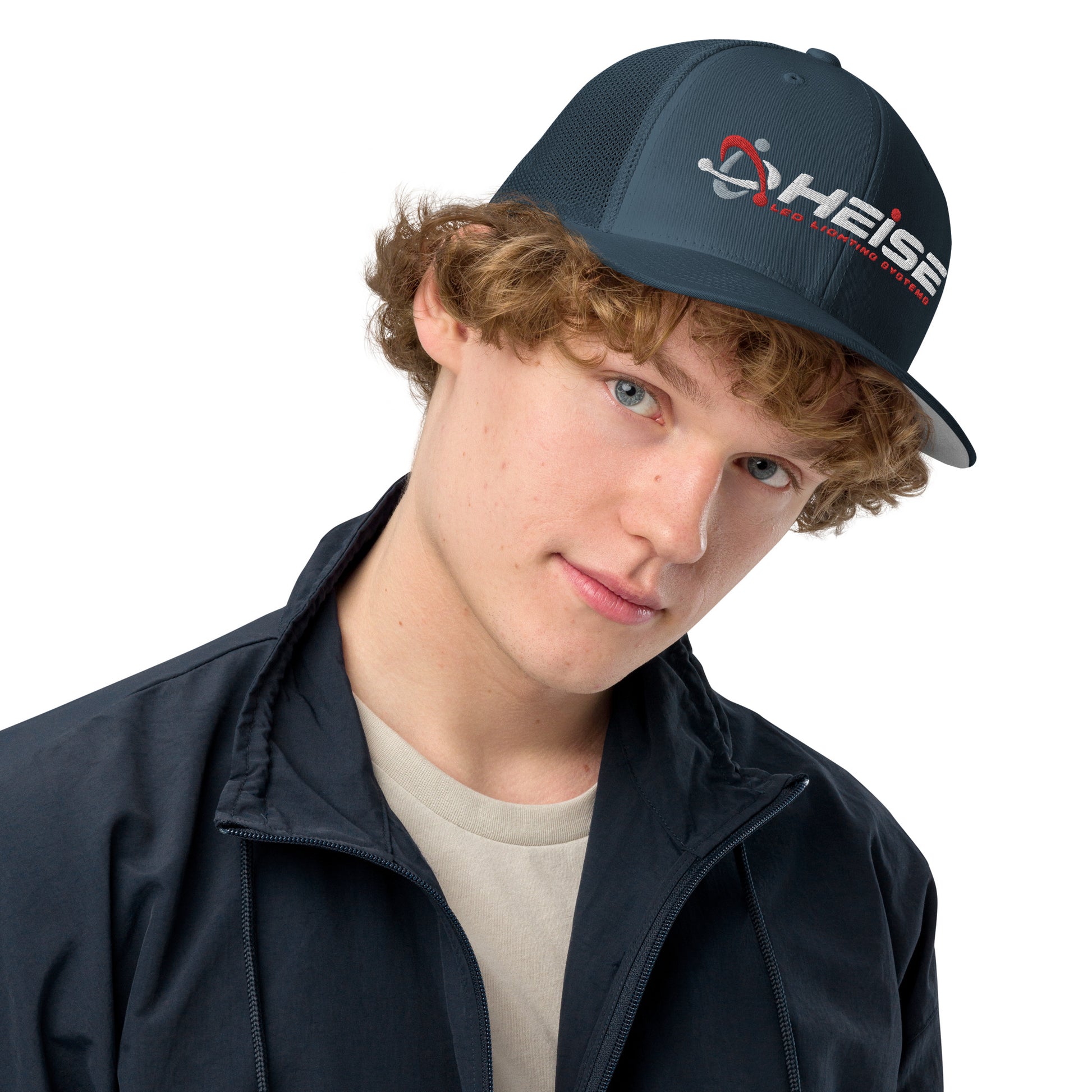 Heise-Closed-back trucker cap