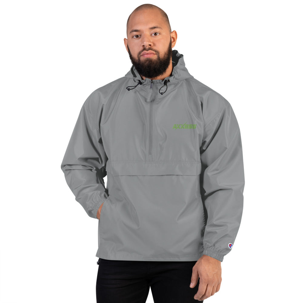Axxess-Embroidered Champion Packable Jacket