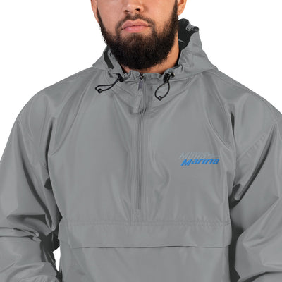 Metra Marine-Embroidered Champion Packable Jacket