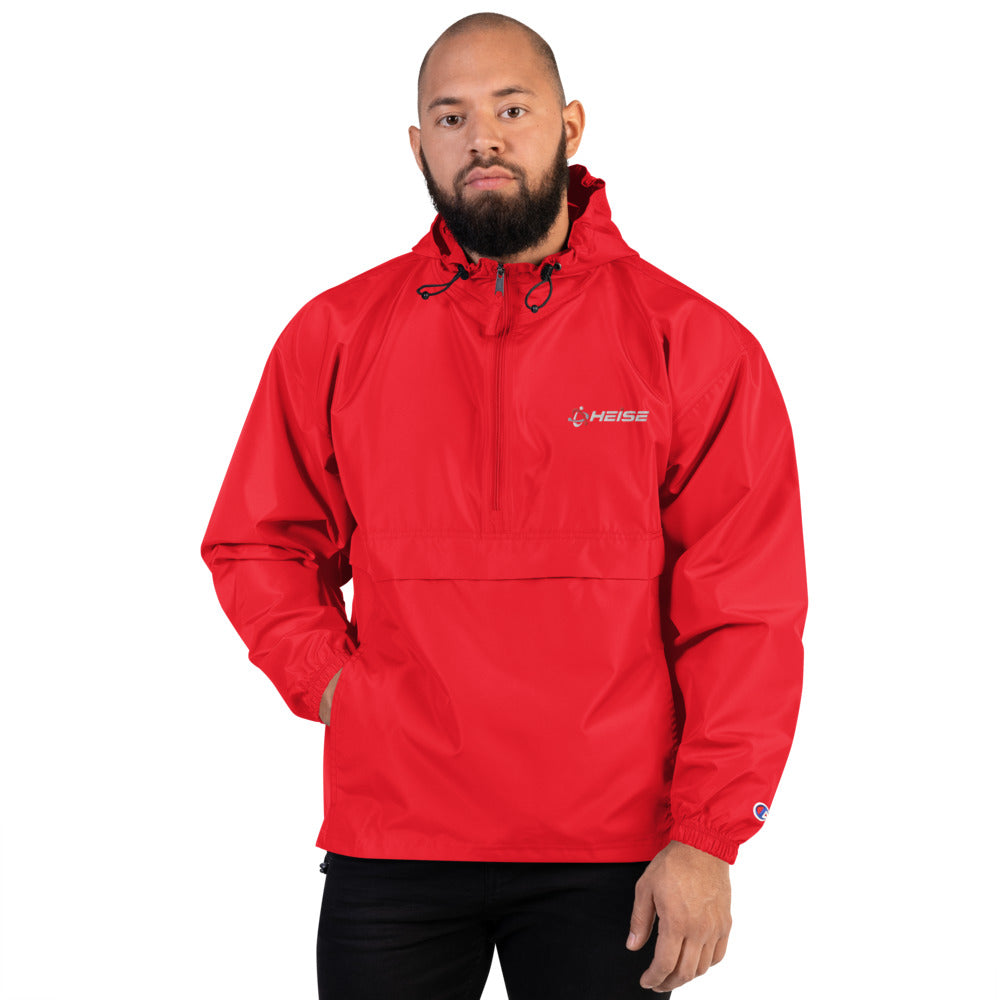 Heise-Embroidered Champion Packable Jacket