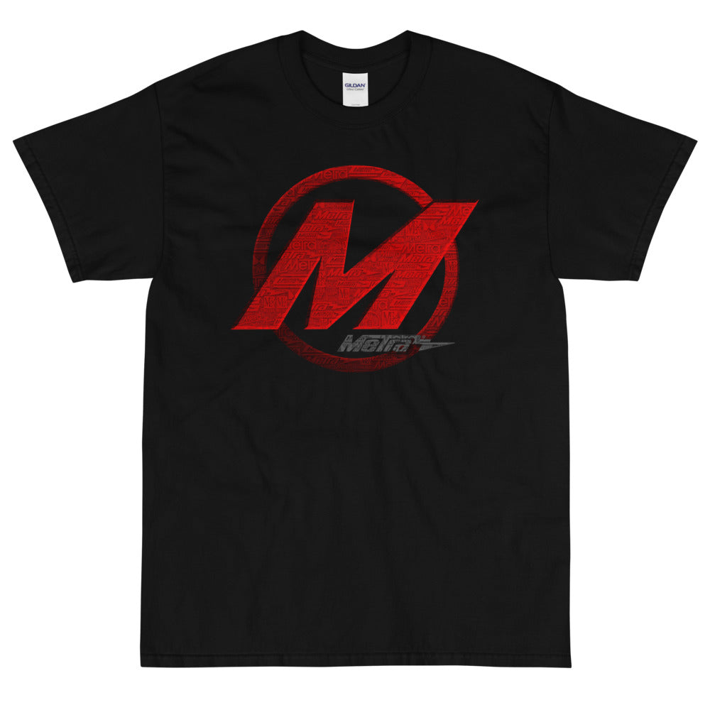 Metra M's Red-Short Sleeve T-Shirt