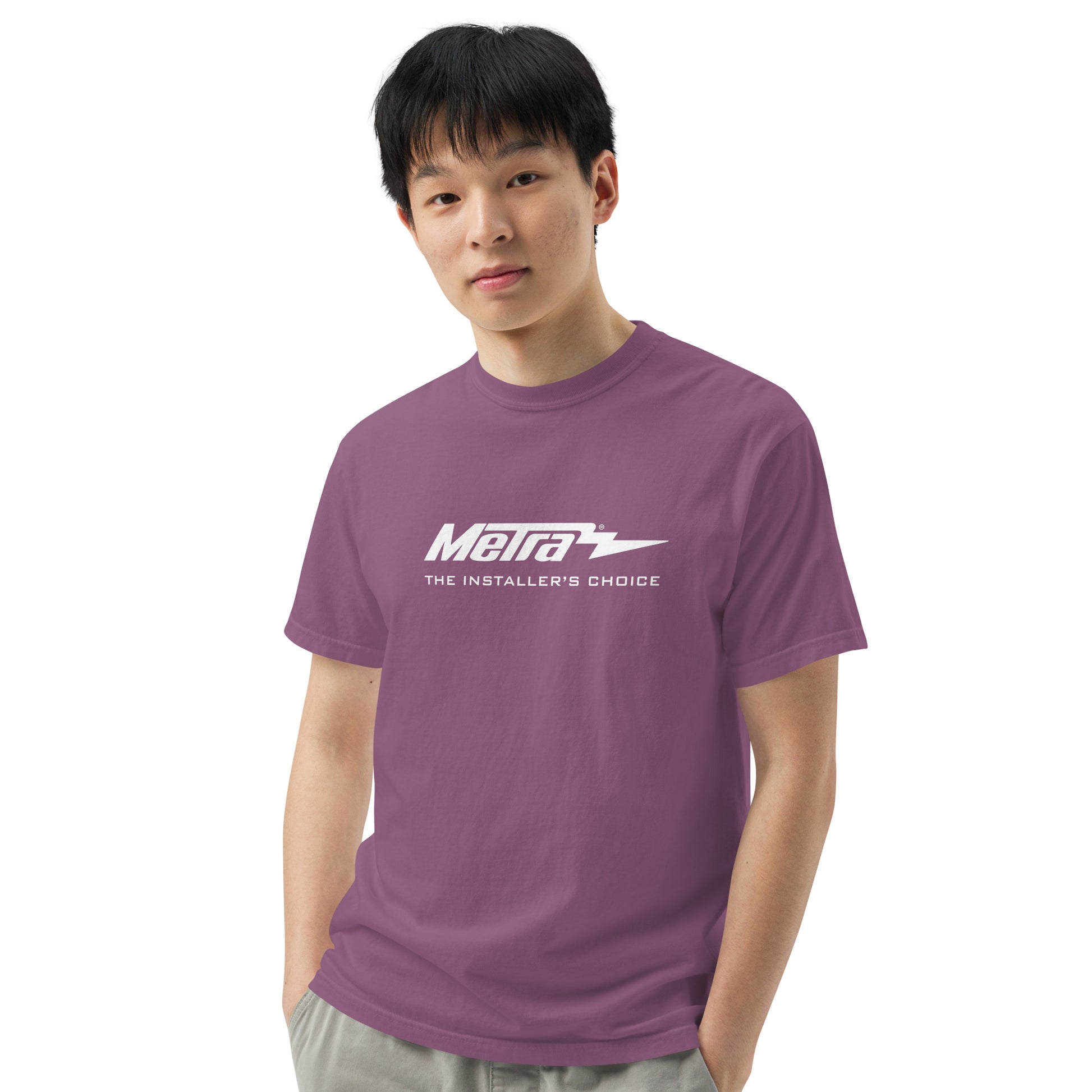 Metra-Men’s garment-dyed heavyweight t-shirt