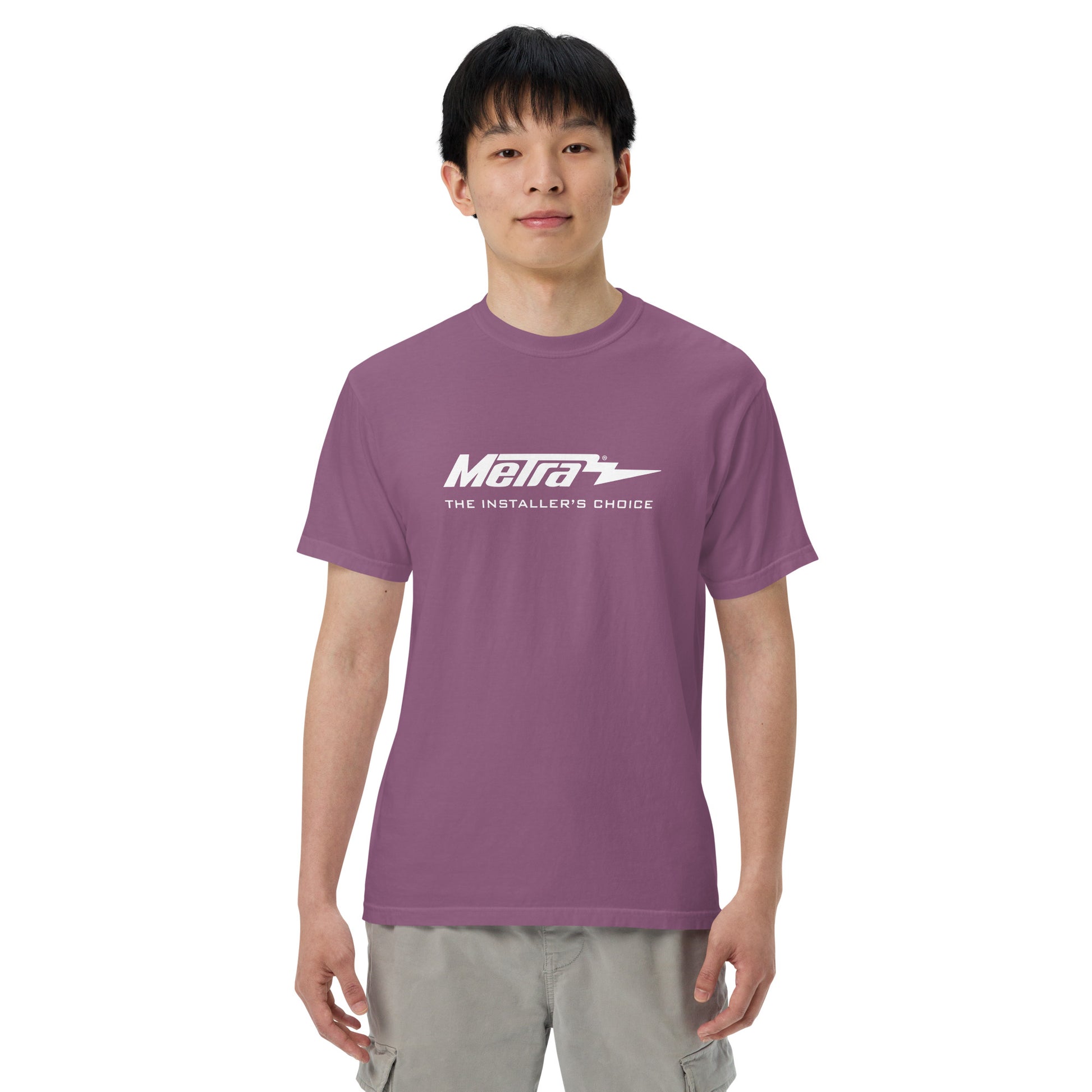 Metra-Men’s garment-dyed heavyweight t-shirt