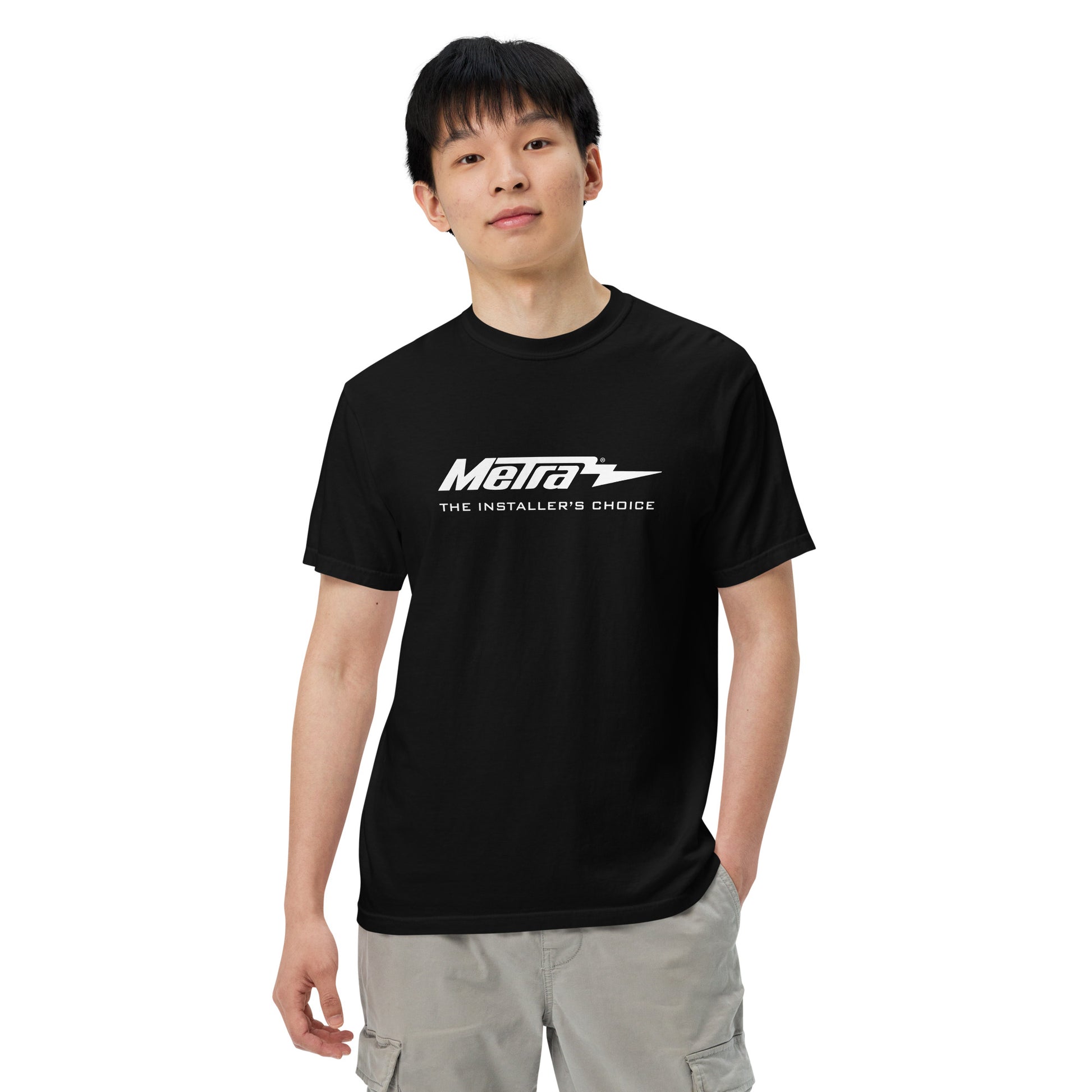 Metra-Men’s garment-dyed heavyweight t-shirt