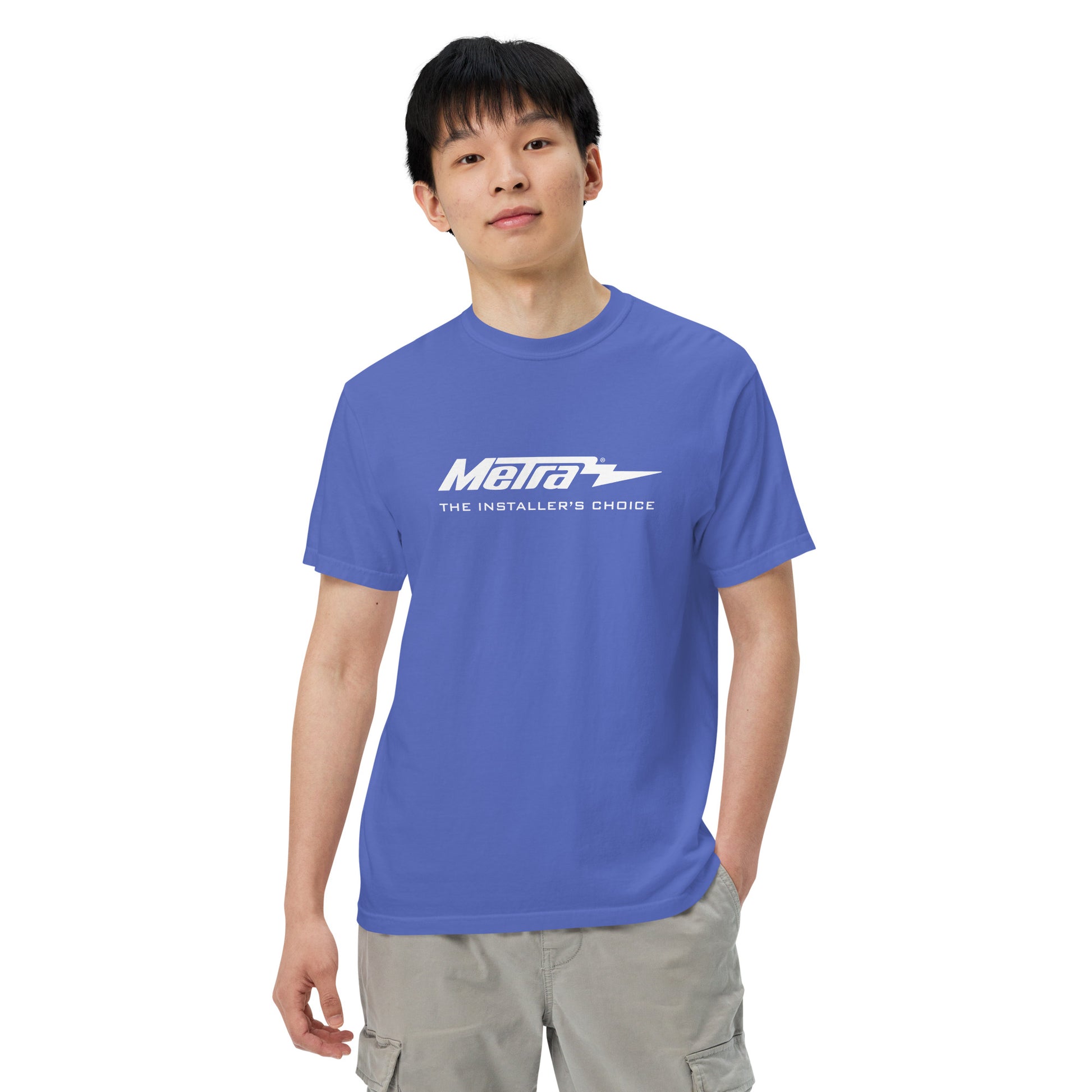 Metra-Men’s garment-dyed heavyweight t-shirt