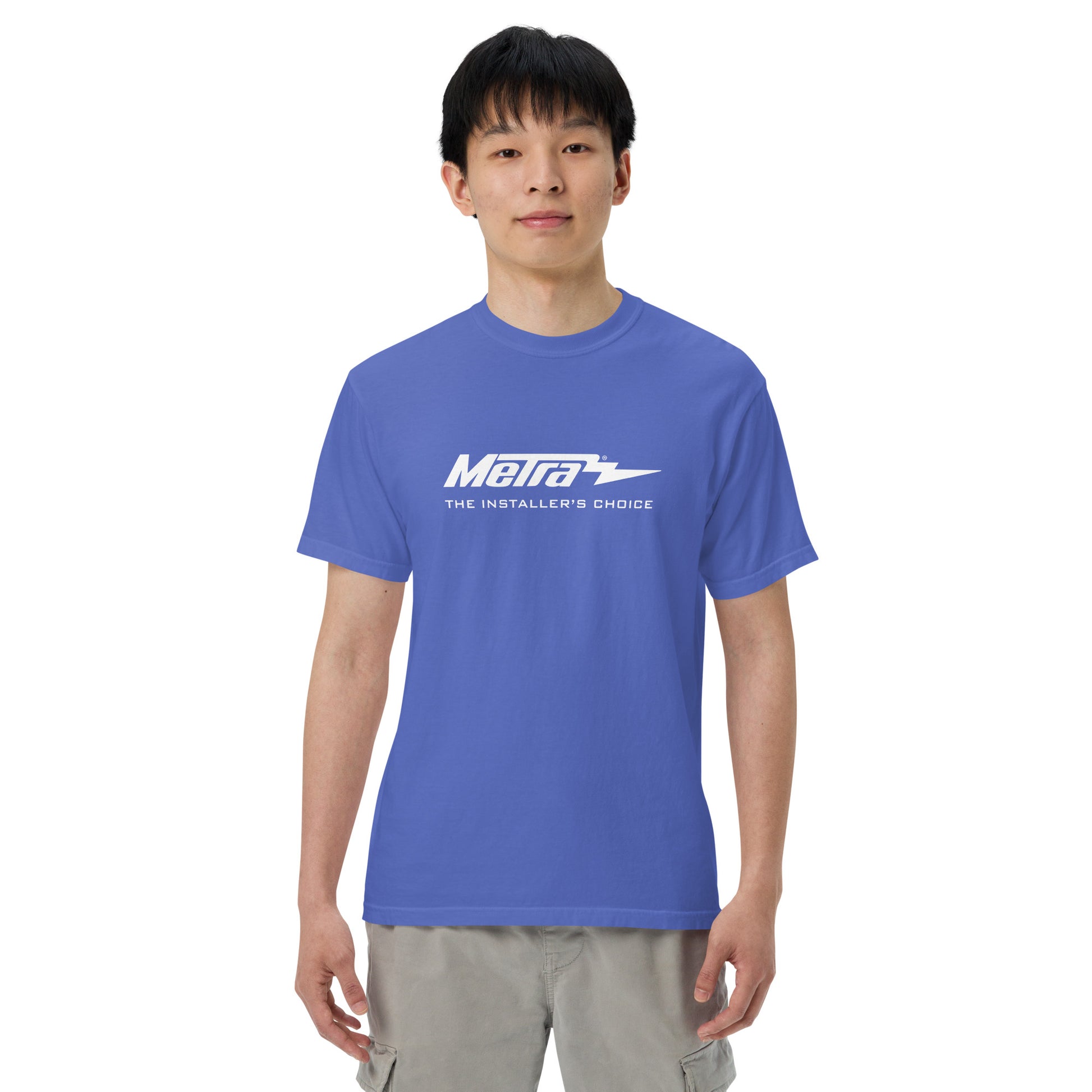 Metra-Men’s garment-dyed heavyweight t-shirt