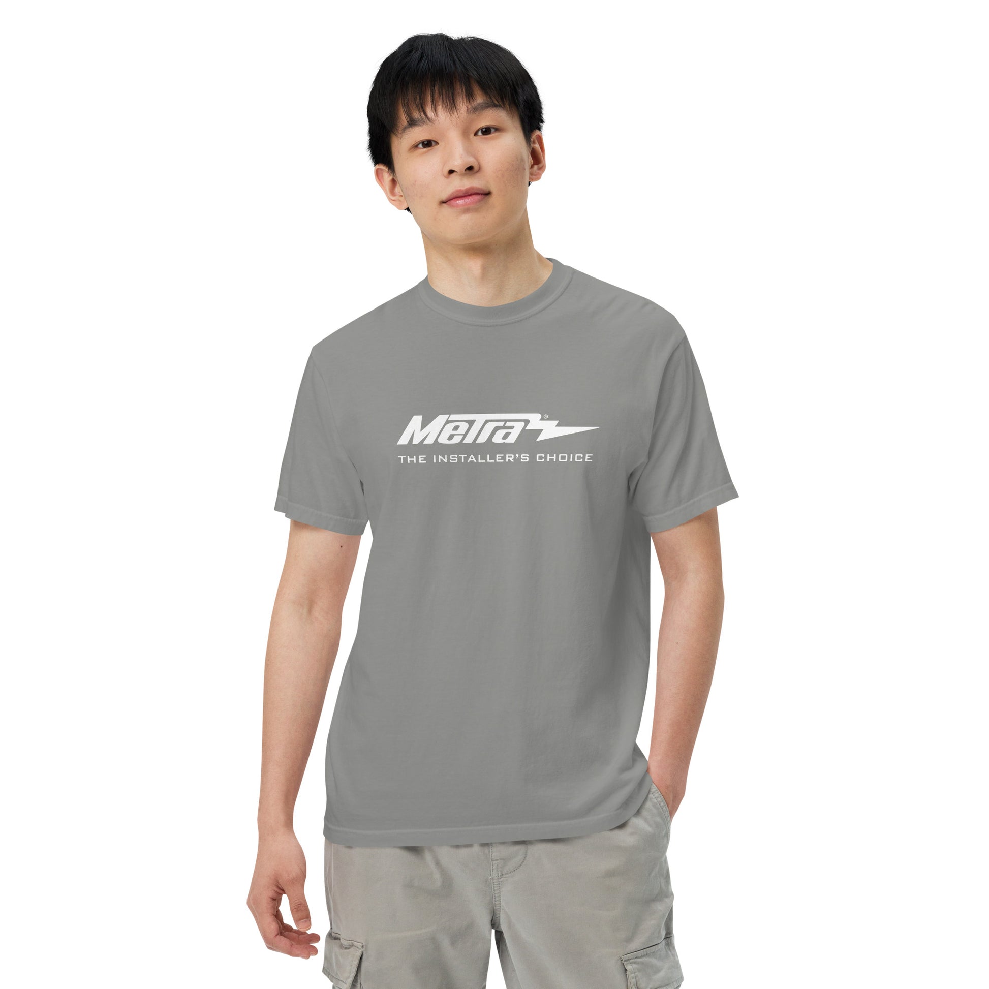 Metra-Men’s garment-dyed heavyweight t-shirt