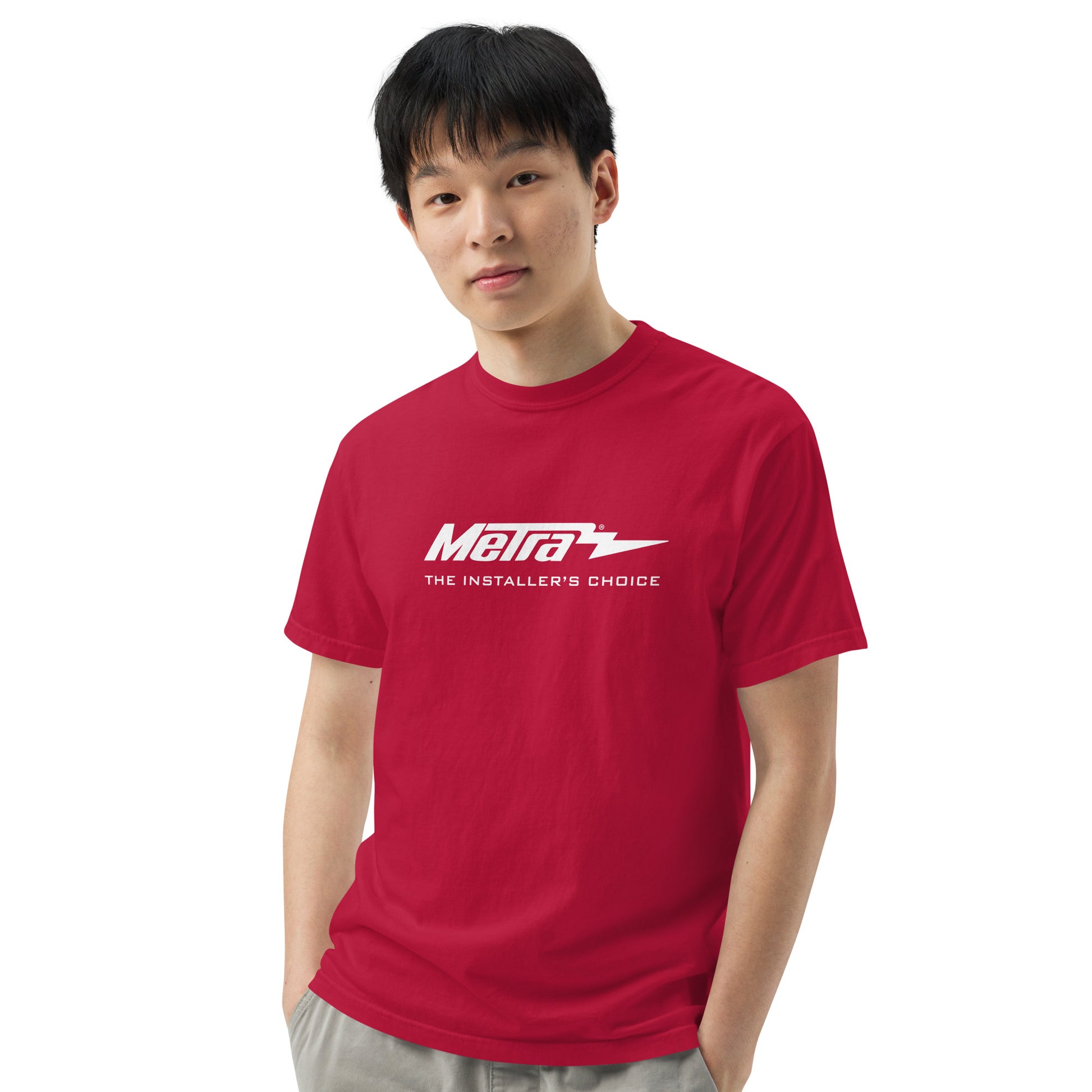 Metra-Men’s garment-dyed heavyweight t-shirt