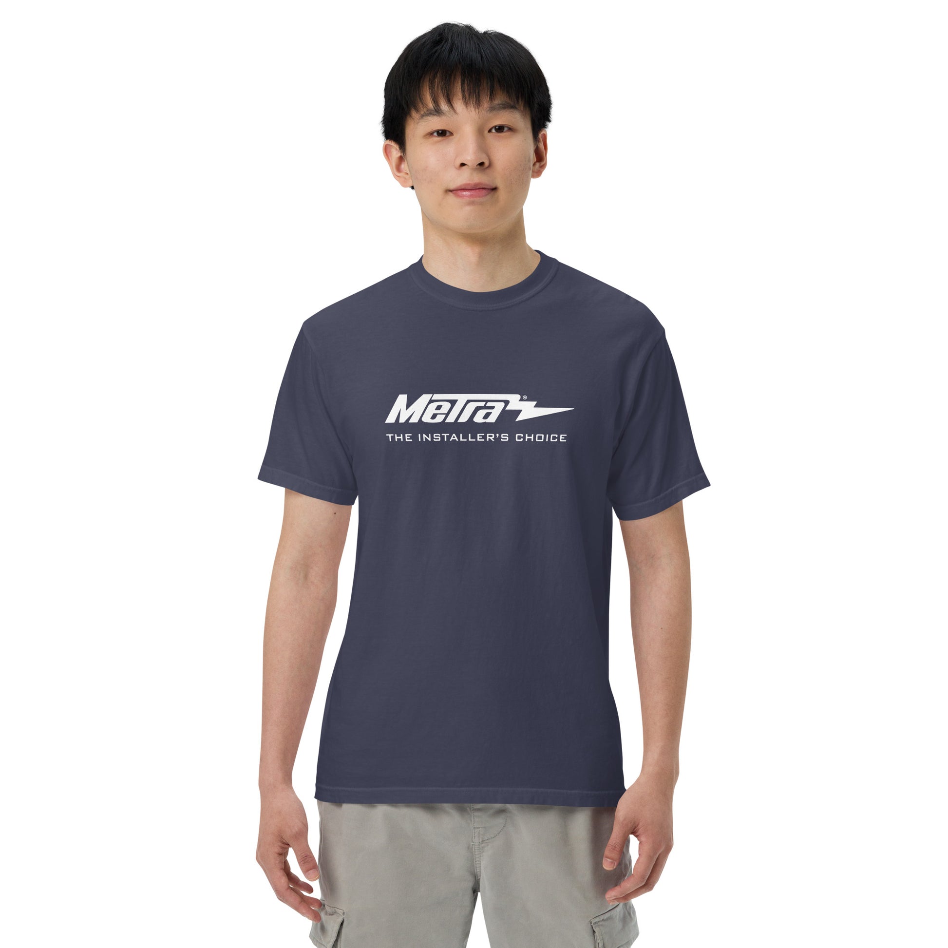 Metra-Men’s garment-dyed heavyweight t-shirt
