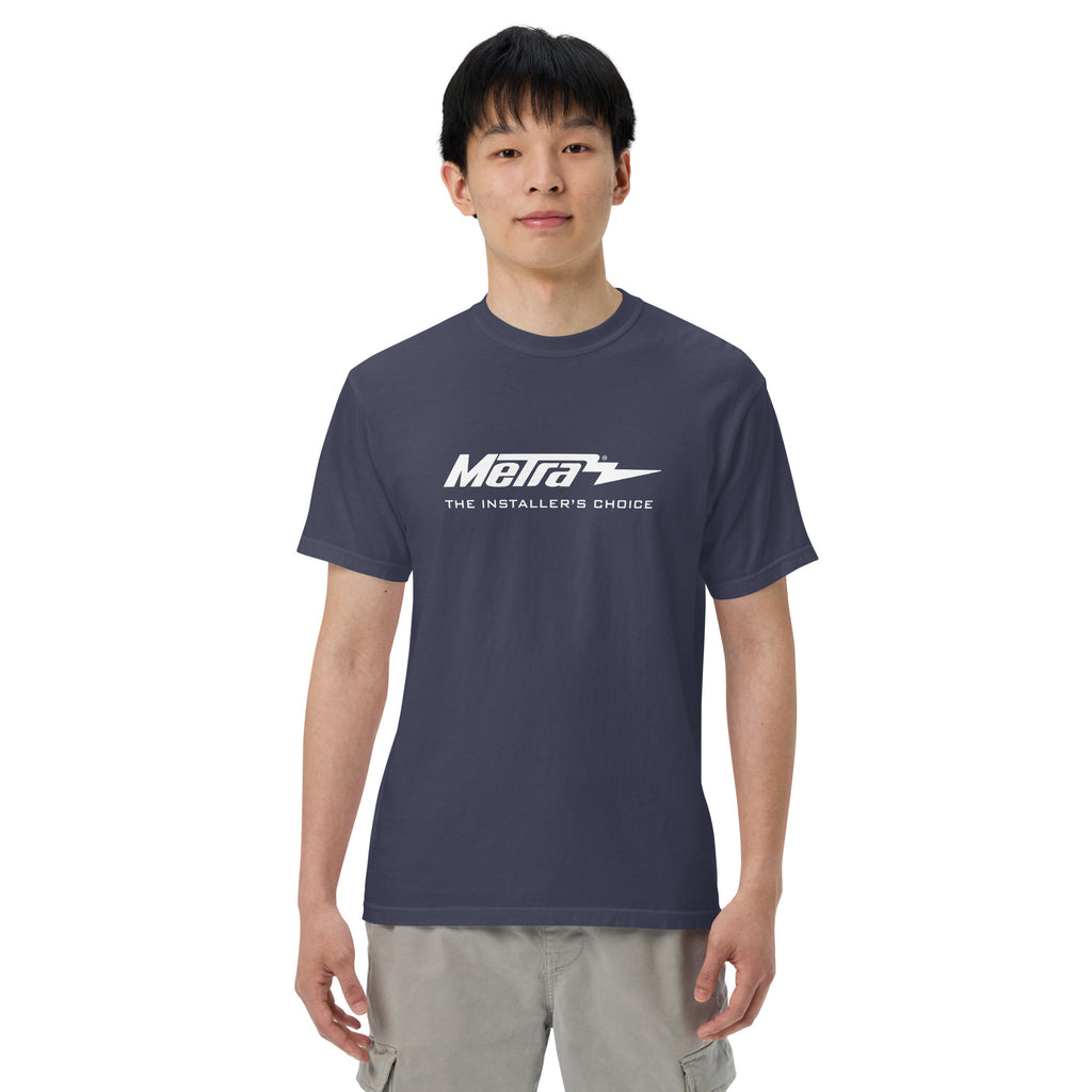 Metra-Men’s garment-dyed heavyweight t-shirt