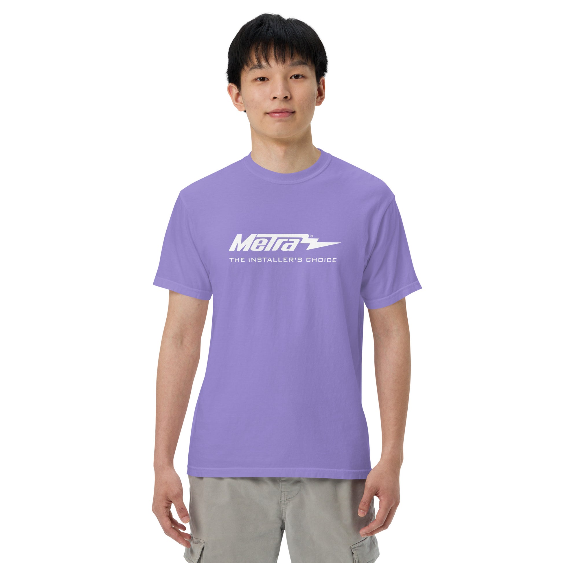 Metra-Men’s garment-dyed heavyweight t-shirt