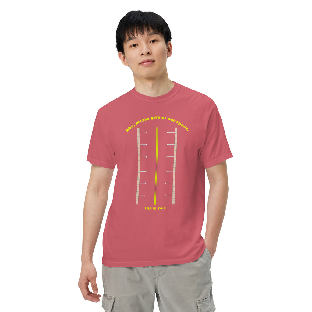 Parking Space-Men’s garment-dyed heavyweight t-shirt
