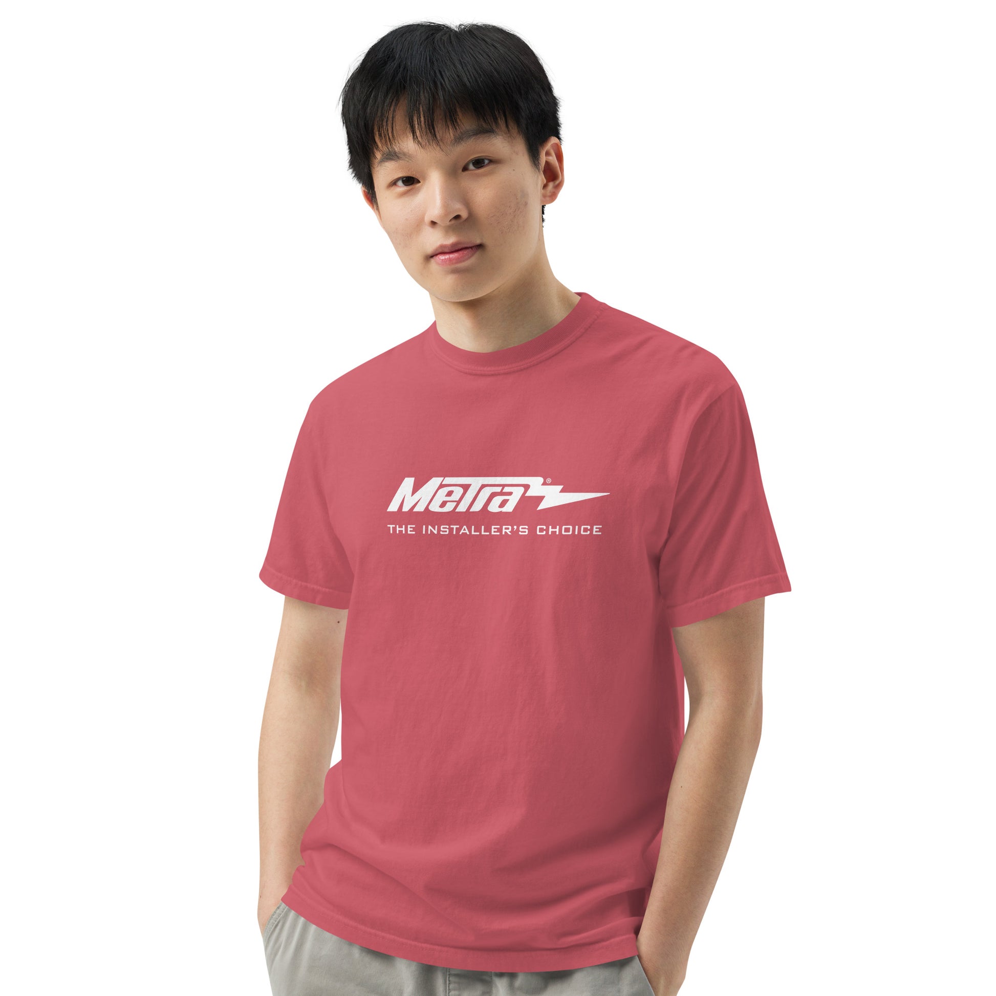 Metra-Men’s garment-dyed heavyweight t-shirt