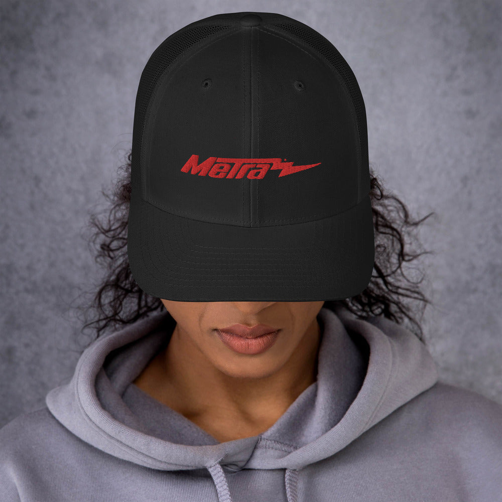 Metra Red-Trucker Cap