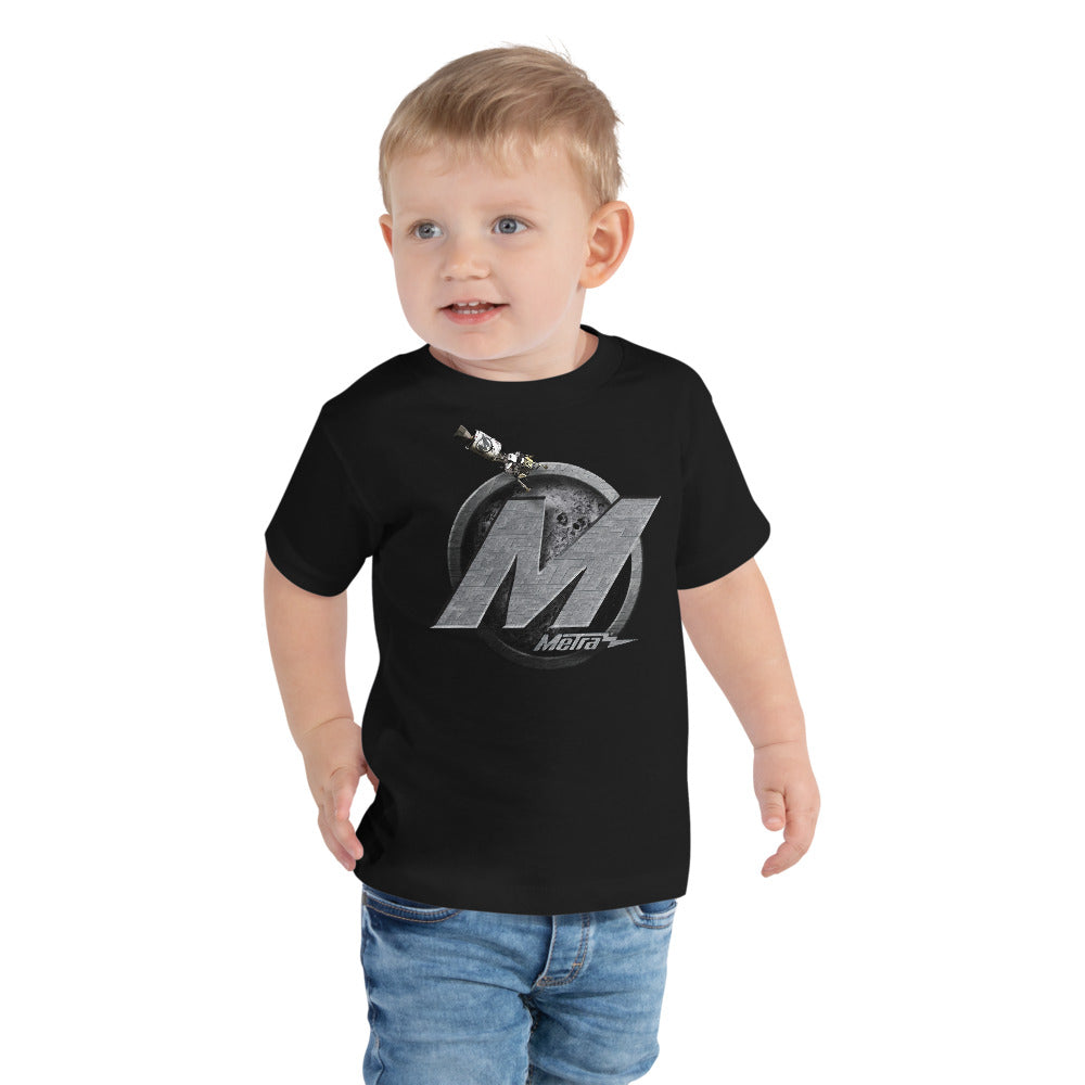 Metra on the moon-Toddler Short Sleeve Tee