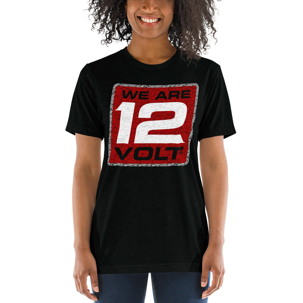 Metra WA12V-Short sleeve tri blend t-shirt