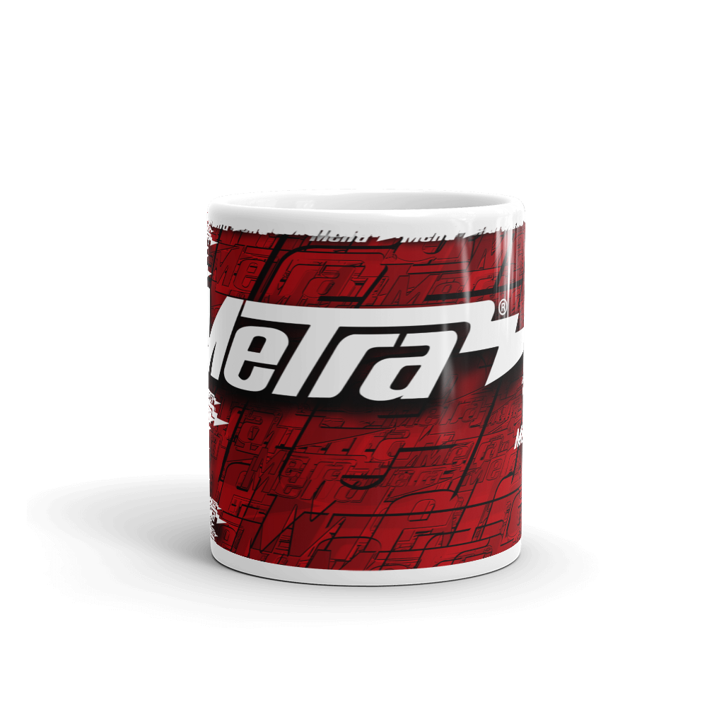 Metra Turbo Rouge-White glossy mug