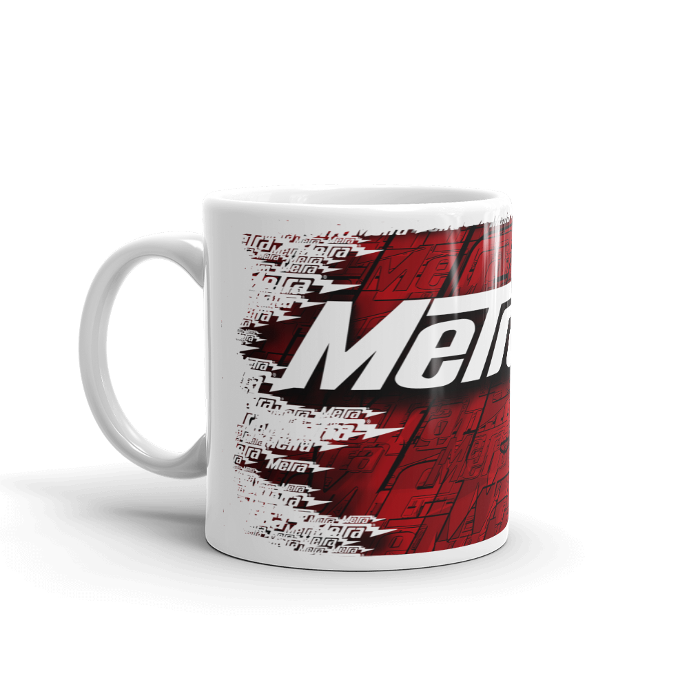 Metra Turbo Rouge-White glossy mug