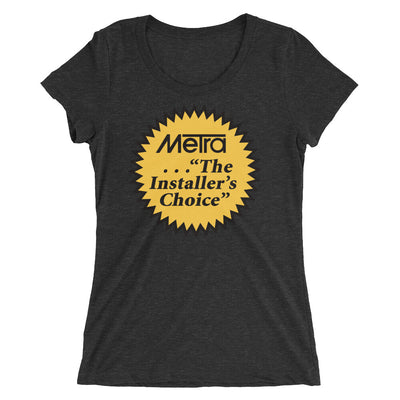 Metra Installer's Choice 80's Retro-Ladies' short sleeve t-shirt